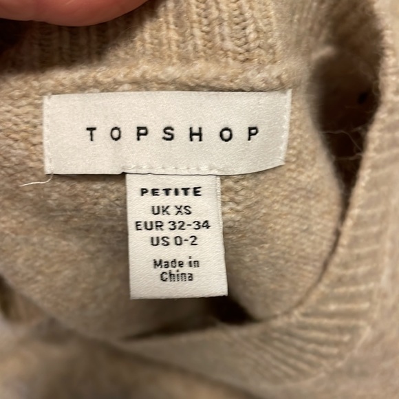 RARE Topshop Sweater Dress - Picture 2 of 7